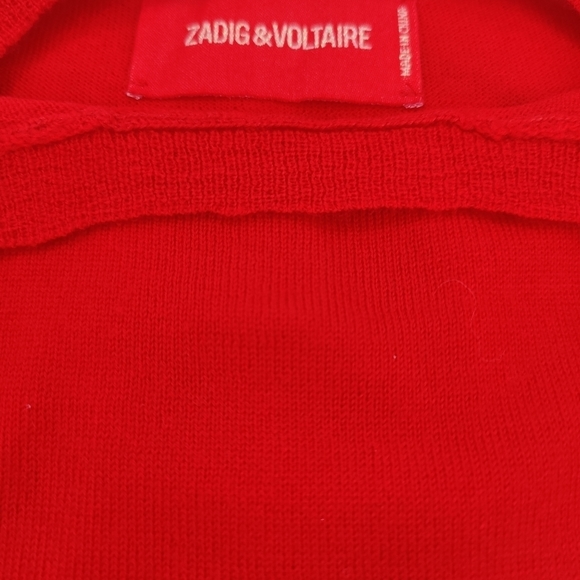 ZADIG & VOLTAIRE Red Skull sweater - Picture 6 of 14